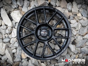 FIAT 500 Custom Wheels - 9esse - Fondmetal - Gloss Black - 17"